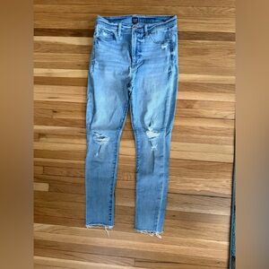 Light Blue Distressed Jeans